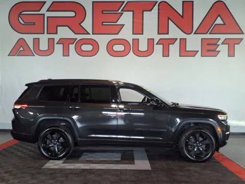 Gray 2022 Jeep Grand Cherokee L Limited for sale in Gretna, NE