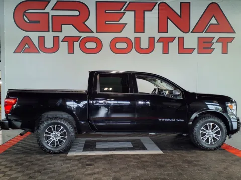 Black 2020 Nissan Titan SV for sale in Gretna, NE