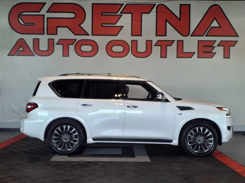 White 2022 Nissan Armada Platinum for sale in Gretna, NE