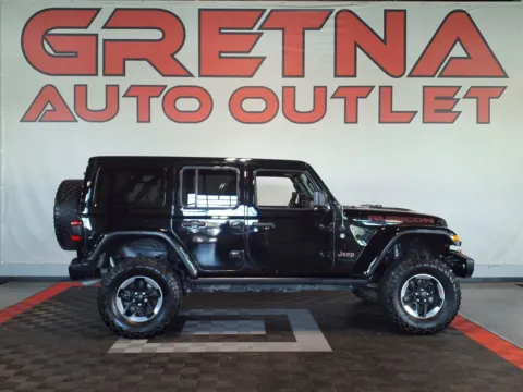 Black 2018 Jeep Wrangler Unlimited Rubicon for sale in Gretna, NE