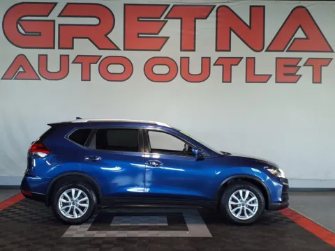 Blue 2017 Nissan Rogue SV for sale in Gretna, NE