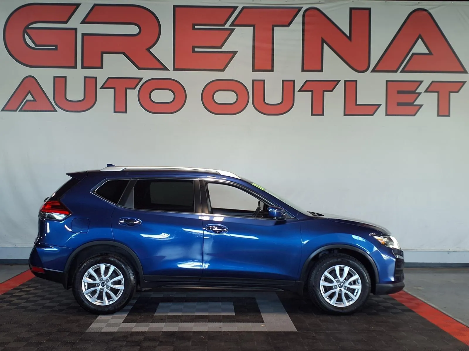 Blue 2017 Nissan Rogue SV for sale in Gretna, NE