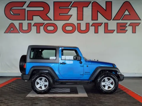 Blue 2015 Jeep Wrangler Sport for sale in Gretna, NE