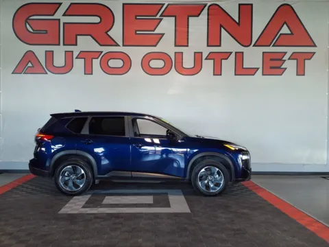 Blue 2024 Nissan Rogue SV for sale in Gretna, NE