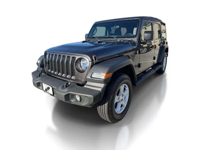 Gray 2021 Jeep Wrangler Unlimited Sport S for sale in Frederick, MD