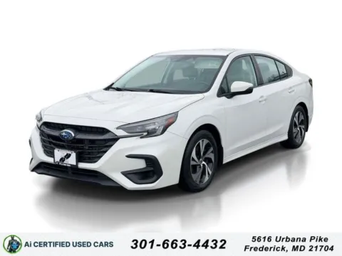 White 2023 Subaru Legacy Premium for sale in Frederick, MD