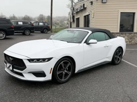 White 2024 Ford Mustang EcoBoost Premium for sale in Frederick, MD
