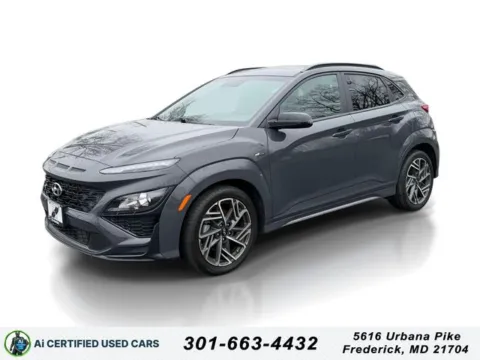 Gray 2023 Hyundai Kona N Line for sale in Frederick, MD