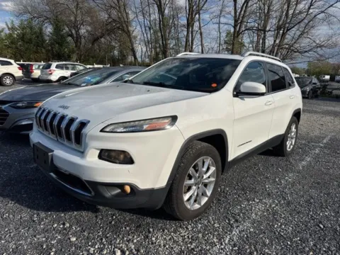 White 2015 Jeep Cherokee Limited for sale in Frederick, MD