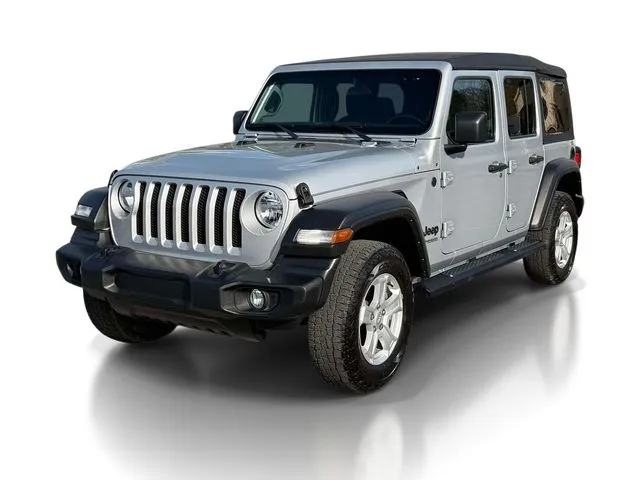 Silver 2022 Jeep Wrangler Unlimited Sport S for sale in Frederick, MD