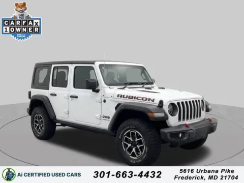White 2025 Jeep Wrangler Rubicon for sale in Frederick, MD