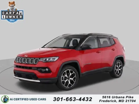Red 2025 Jeep Compass Limited for sale in Frederick, MD