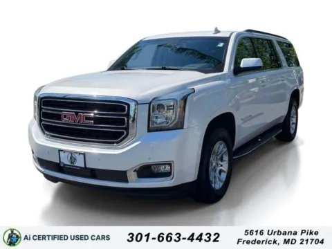 White 2018 GMC Yukon XL SLT Standard Edition for sale in Frederick, MD