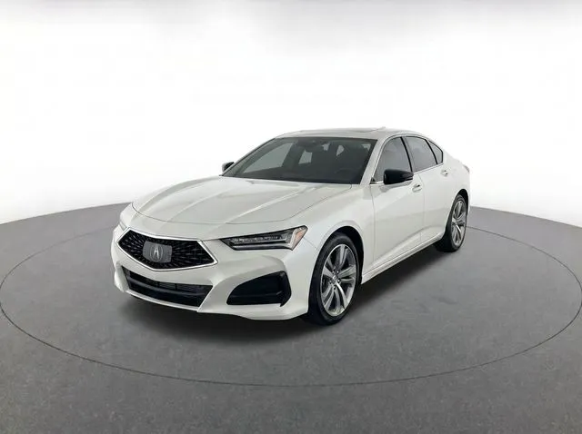 White 2021 Acura TLX Technology Package for sale in Frederick, MD