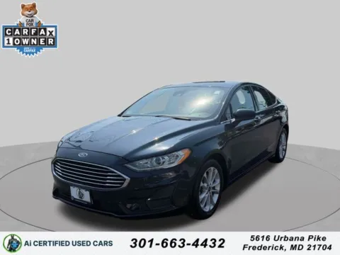 Blue 2020 Ford Fusion SE for sale in Frederick, MD