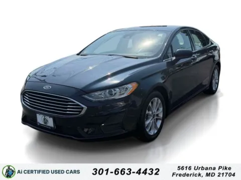 Blue 2020 Ford Fusion SE for sale in Frederick, MD