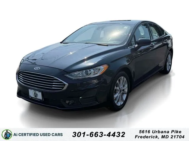 Blue 2020 Ford Fusion SE for sale in Frederick, MD