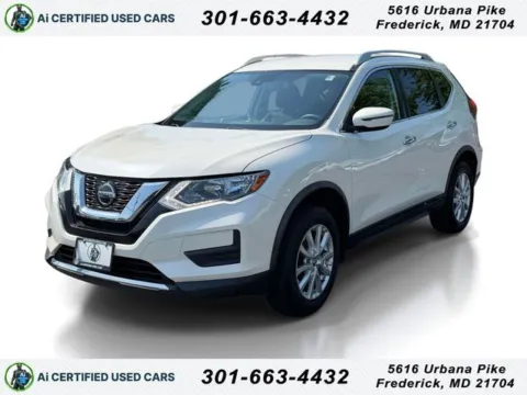 White 2020 Nissan Rogue SV for sale in Frederick, MD