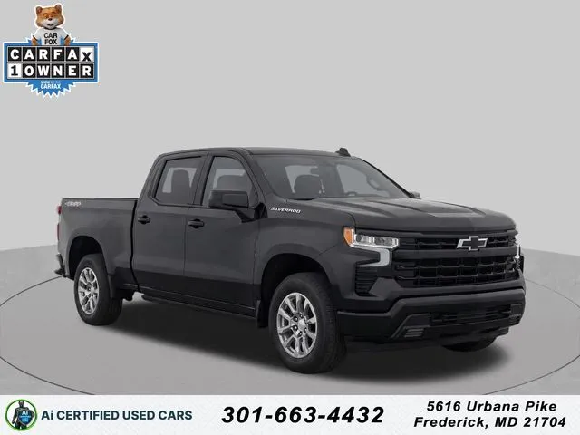 Black 2026 Chevrolet Silverado 1500 RST for sale in Frederick, MD