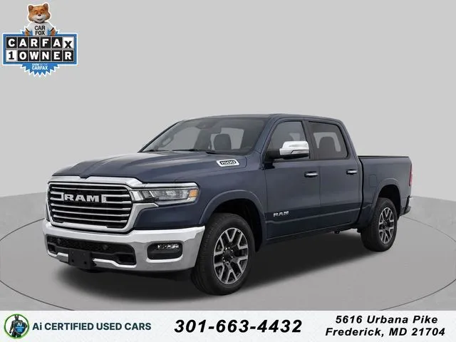 Blue 2026 Ram 1500 Laramie for sale in Frederick, MD