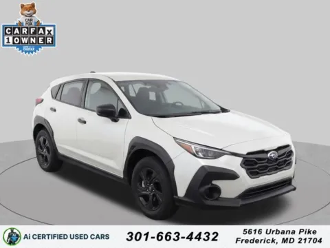 White 2024 Subaru Crosstrek for sale in Frederick, MD