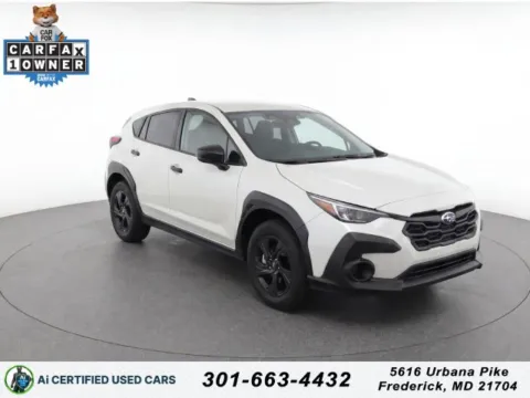 White 2024 Subaru Crosstrek for sale in Frederick, MD