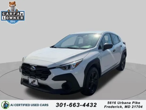 White 2024 Subaru Crosstrek for sale in Frederick, MD