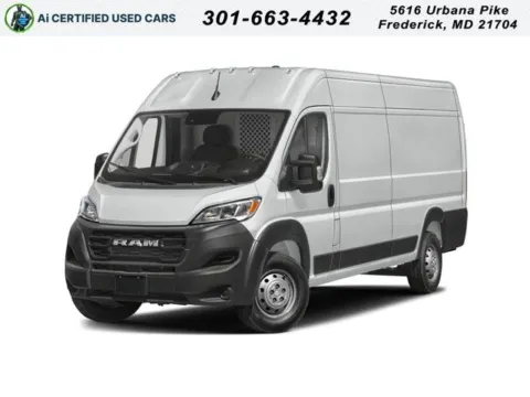 White 2025 Ram ProMaster 3500 High Roof for sale in Frederick, MD