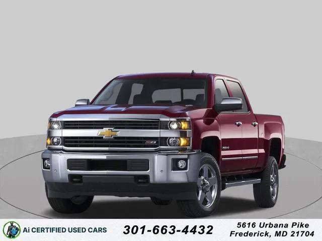 Silver 2018 Chevrolet Silverado 2500 HD Work Truck for sale in Frederick, MD