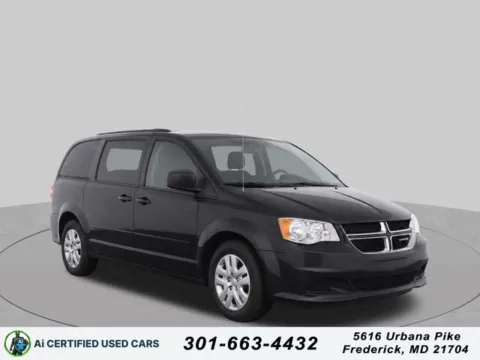 Black 2017 Dodge Grand Caravan SE for sale in Frederick, MD
