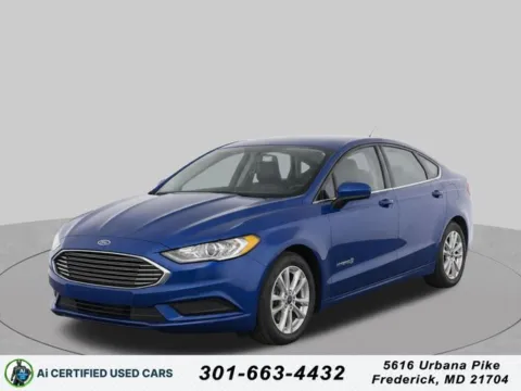 Blue 2018 Ford Fusion Hybrid S for sale in Frederick, MD