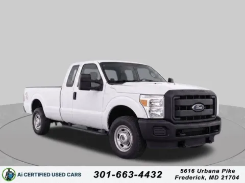 White 2015 Ford F-250SD XL for sale in Frederick, MD