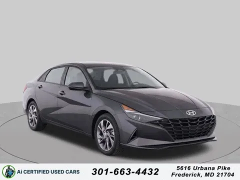 Gray 2021 Hyundai Elantra SE for sale in Frederick, MD