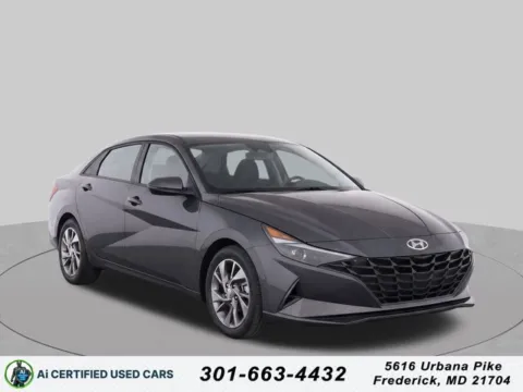 Gray 2021 Hyundai Elantra SE for sale in Frederick, MD