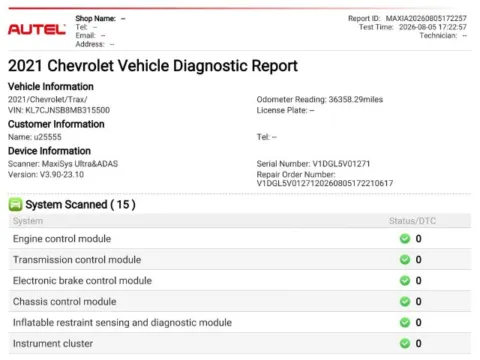 Another view of 2021 Chevrolet Trax LS for sale in Frederick, MD at Ai Certified Used Cars