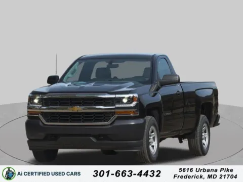 White 2016 Chevrolet Silverado 1500 WT for sale in Frederick, MD