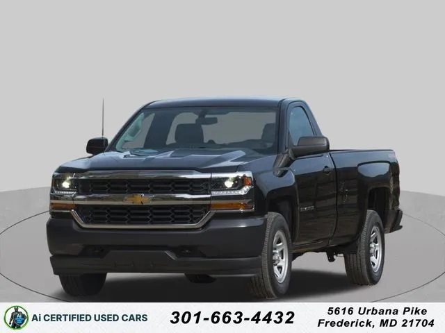White 2016 Chevrolet Silverado 1500 WT for sale in Frederick, MD