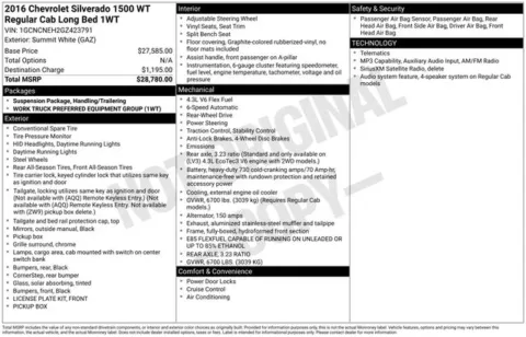 Photos of 2016 Chevrolet Silverado 1500 WT for sale in Frederick, MD at AI Certified Used Cars