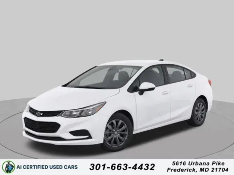 White 2018 Chevrolet Cruze LS for sale in Frederick, MD
