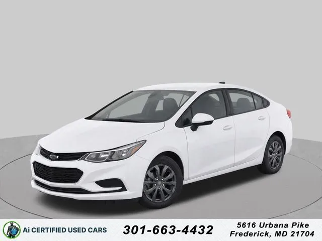 White 2018 Chevrolet Cruze LS for sale in Frederick, MD