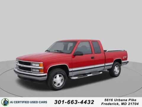 Red 1997 Chevrolet C/K 1500 for sale in Frederick, MD