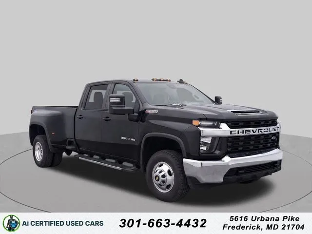 Black 2021 Chevrolet Silverado 3500 HD LT for sale in Frederick, MD