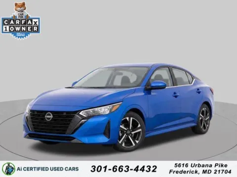 Blue 2025 Nissan Sentra SV for sale in Frederick, MD