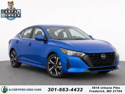 Blue 2025 Nissan Sentra SV for sale in Frederick, MD