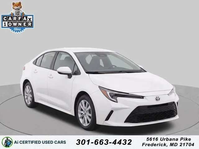 White 2025 Toyota Camry LE for sale in Frederick, MD