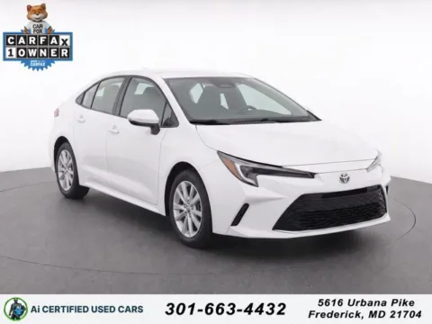 White 2025 Toyota Camry LE for sale in Frederick, MD