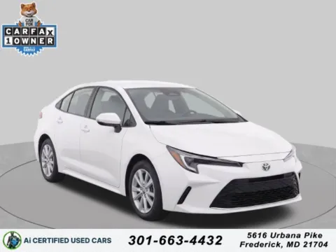 White 2025 Toyota Camry LE for sale in Frederick, MD