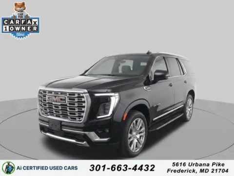 Black 2025 GMC Yukon Denali for sale in Frederick, MD