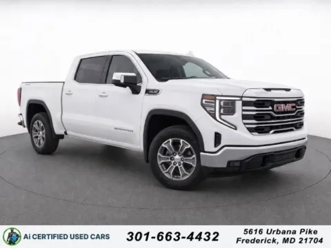 White 2024 GMC Sierra 1500 SLT for sale in Frederick, MD