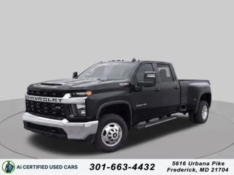 Black 2021 Chevrolet Silverado 3500 HD LT for sale in Frederick, MD